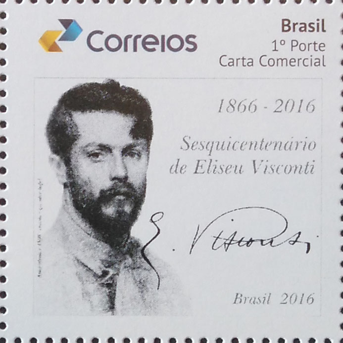 Resultado de imagem para selos de pintores brasileiros