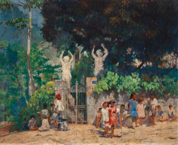 A CAMINHO DA ESCOLA - OST - 65 x 80 cm - c.1928 - MUSEU NACIONAL DE BELAS ARTES - MNBA - RIO DE JANEIRO/RJ