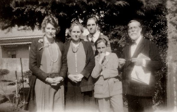 Visconti com a família - c. 1930