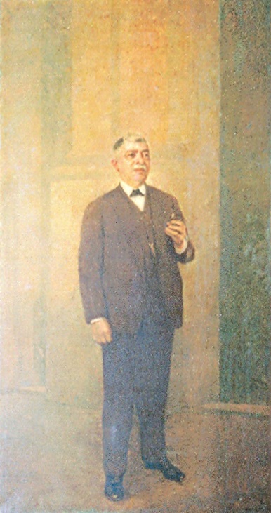 RETRATO DO COMENDADOR ALBINO DE SÁ COELHO - OST - c.1929 - IRMANDADE DA CANDELÁRIA/RIO DE JANEIRO