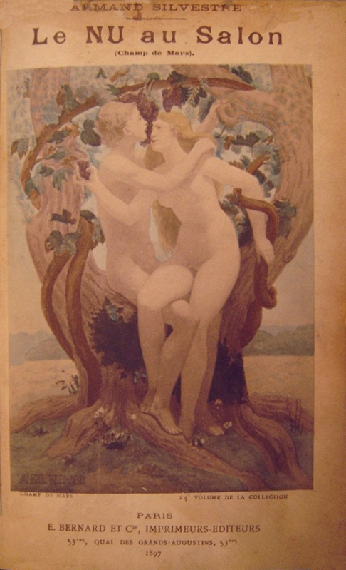 CAPA DA REVISTA "LE NU AU SALON" - 1897