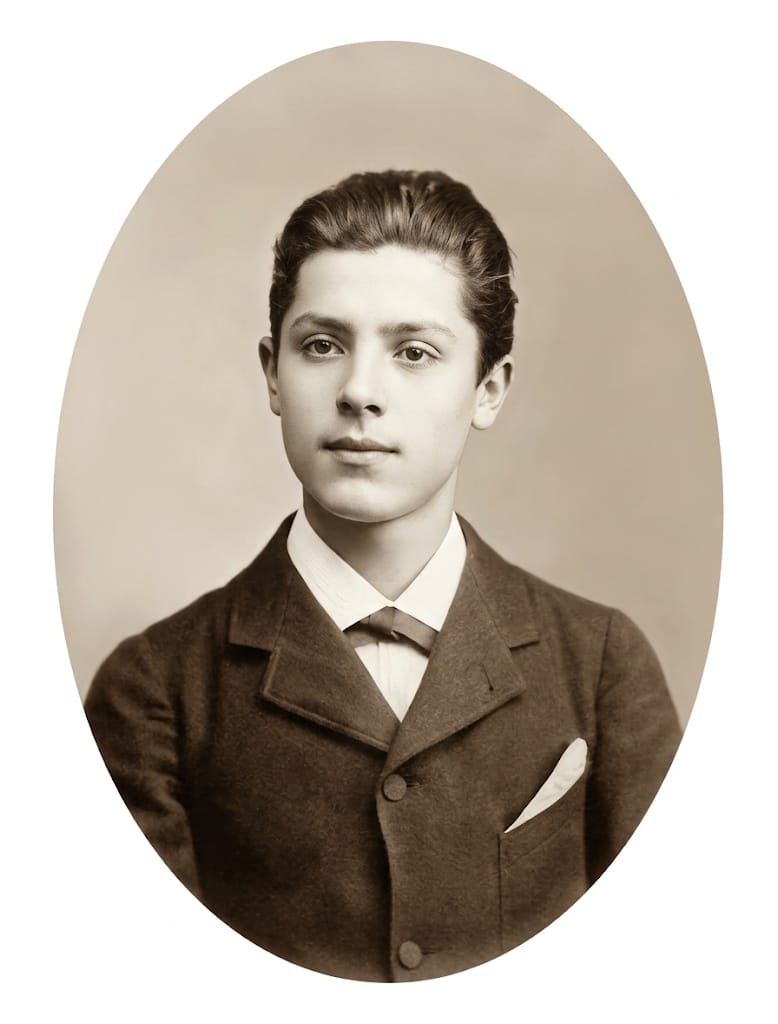 Visconti Em 1882, Com 15 Anos