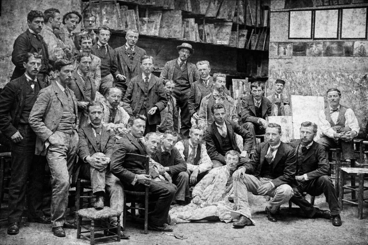 Visconti Na Academia Julian 1893