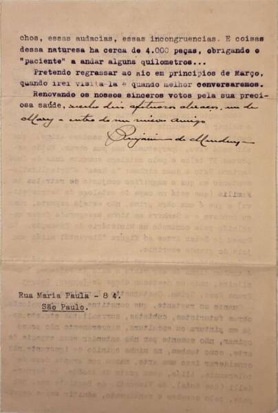Carta De Benjamim Para Louise 17011954 2